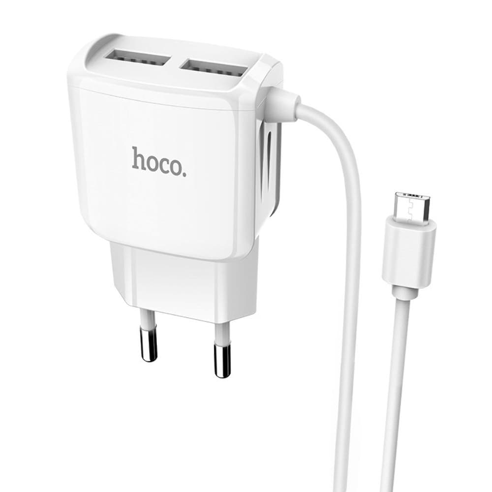   Hoco C59A, 2 USB, 2.4 , Micro-USB, 