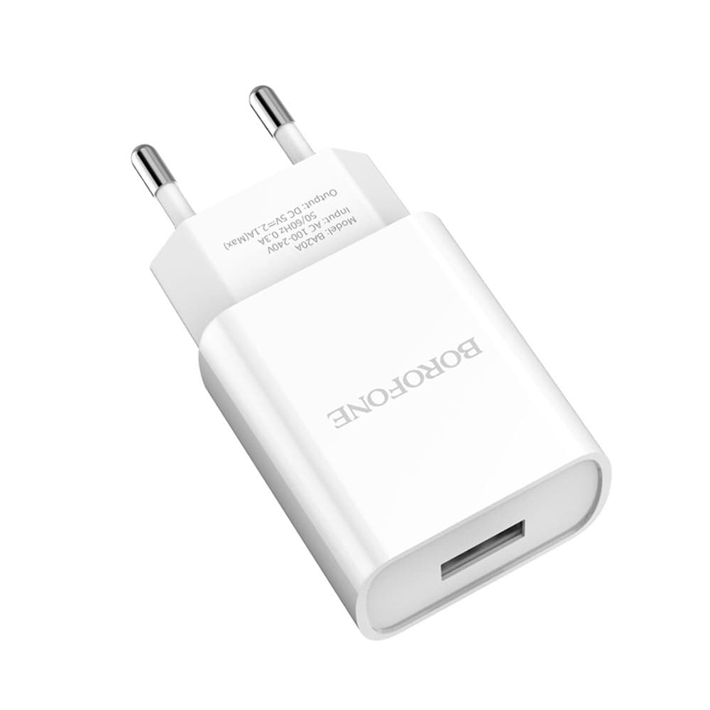    Borofone BA20A, 1 USB, 2.1 , 