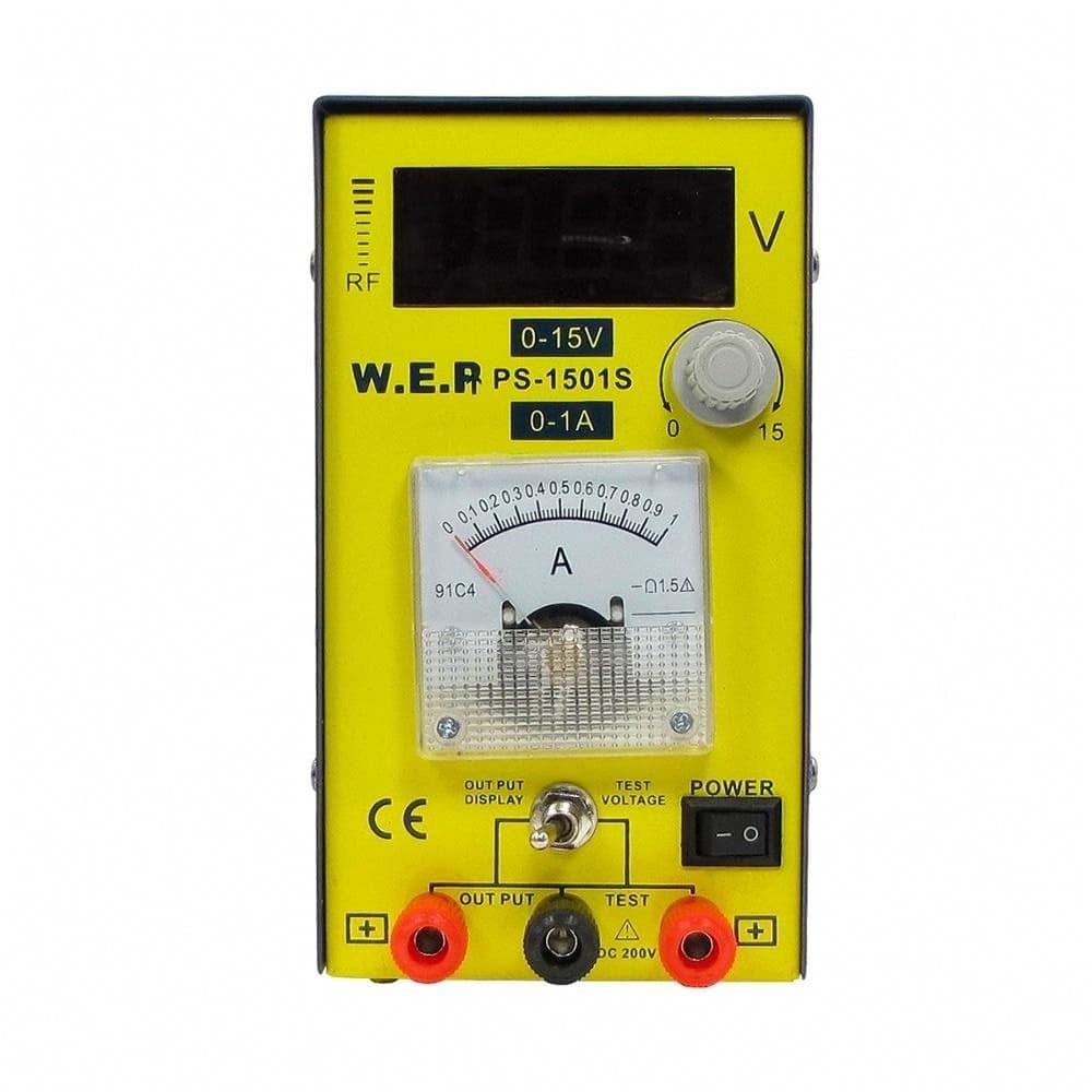   WEP PS-1501S, , 15 V ( ), 1 A ( ), RF-, 