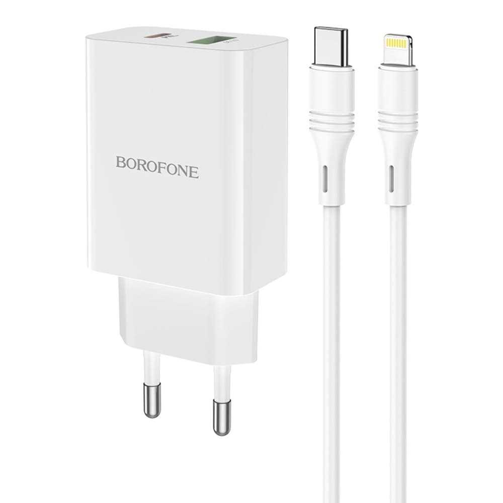    Borofone BA56A, Power Delivery, Quick Charge 3.0, 20 ,   Type-C  Lightning, 