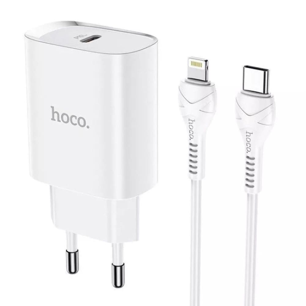    Hoco N14, 1 USB Type-C, Power Delivery (20 ), 3.0 , Type-C  Lightning, 