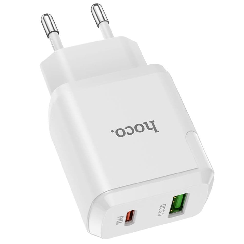    Hoco N5, 1 USB, 1 USB Type-C, Power Delivery, Quick Charge 3.0, 3.0 , 