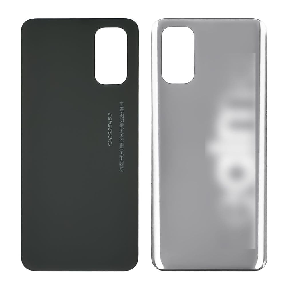 Задняя крышка Realme 7 5G, серебристая, Mirror Silver, Original (PRC) | корпус, панель аккумулятора, АКБ, батареи