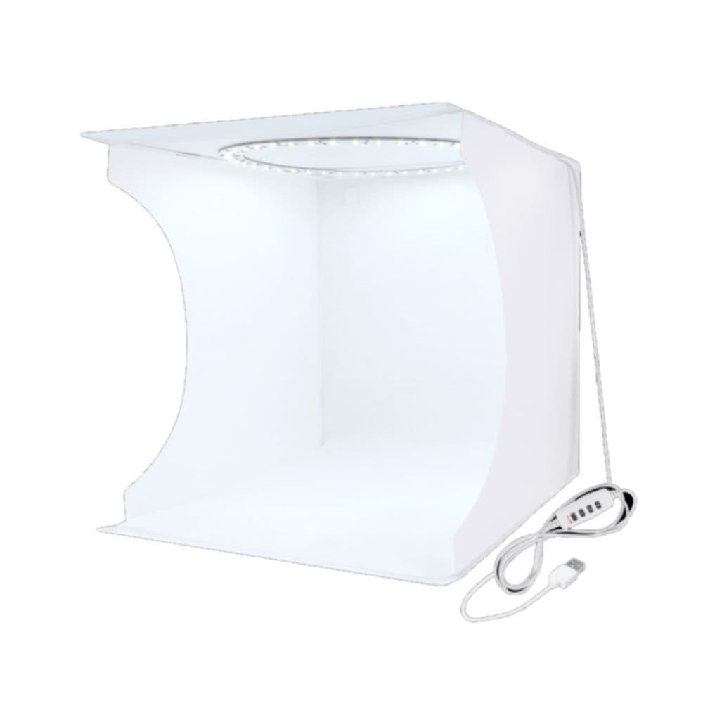 Лайтбокс Puluz PU5030 LED, 31 x 31 x 32 см, белый | лайткуб, фотобокс, фотокуб