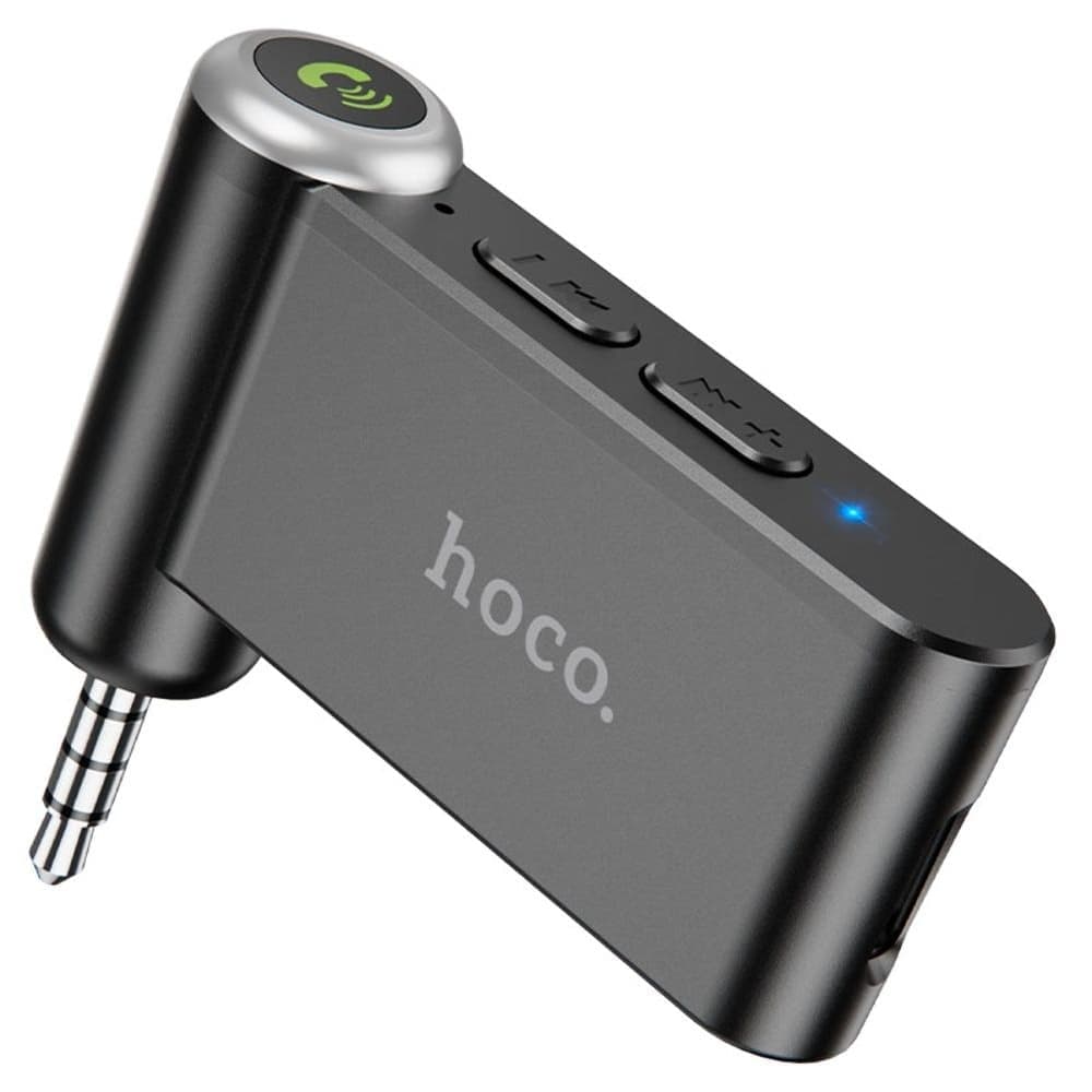 Автомобильный Bluetooth-адаптер Hoco E58, черный