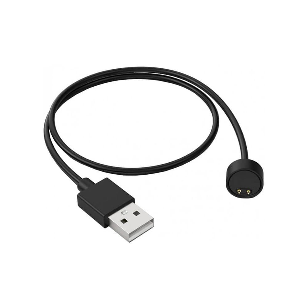 USB-кабель Xiaomi Mi Band 5, Mi Band 6, Mi Band 7, 30 см, черный