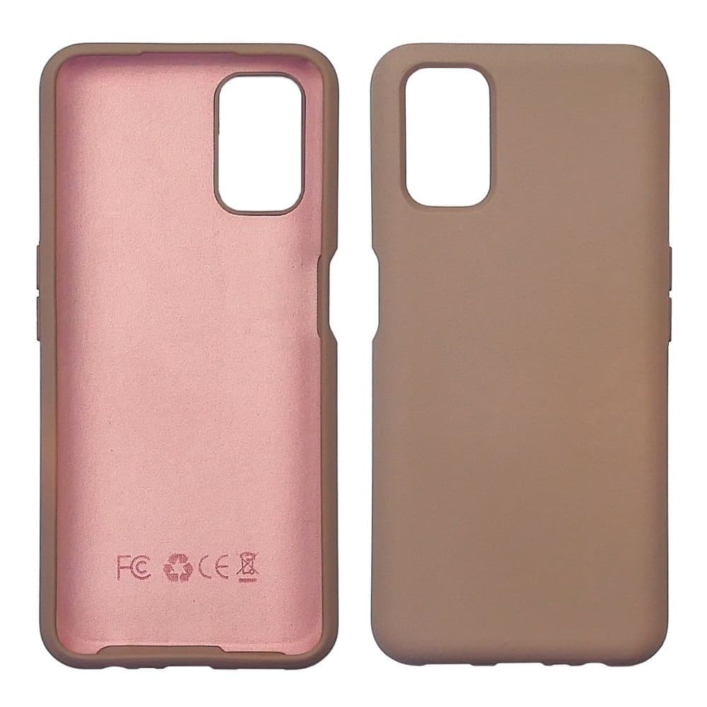 Чехол Oppo A72, силиконовый, Full Nano Silicone, розовый