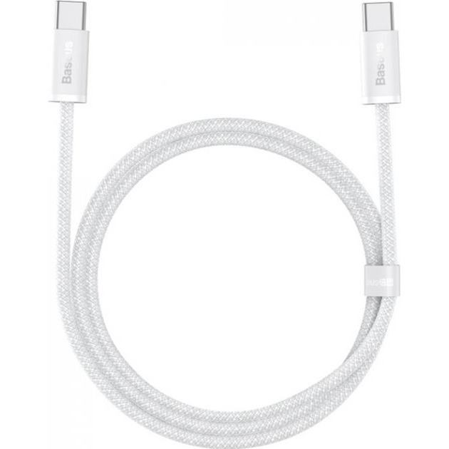 USB-кабель Baseus CALD000202, Type-C на Type-C, Power Delivery (100 Вт), Белый