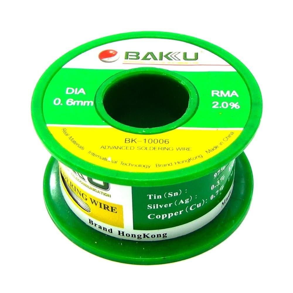 BAKU BK-10006 (0.6 , Sn 97%, Ag 0.3%, Cu 0.7%, rma 2%)