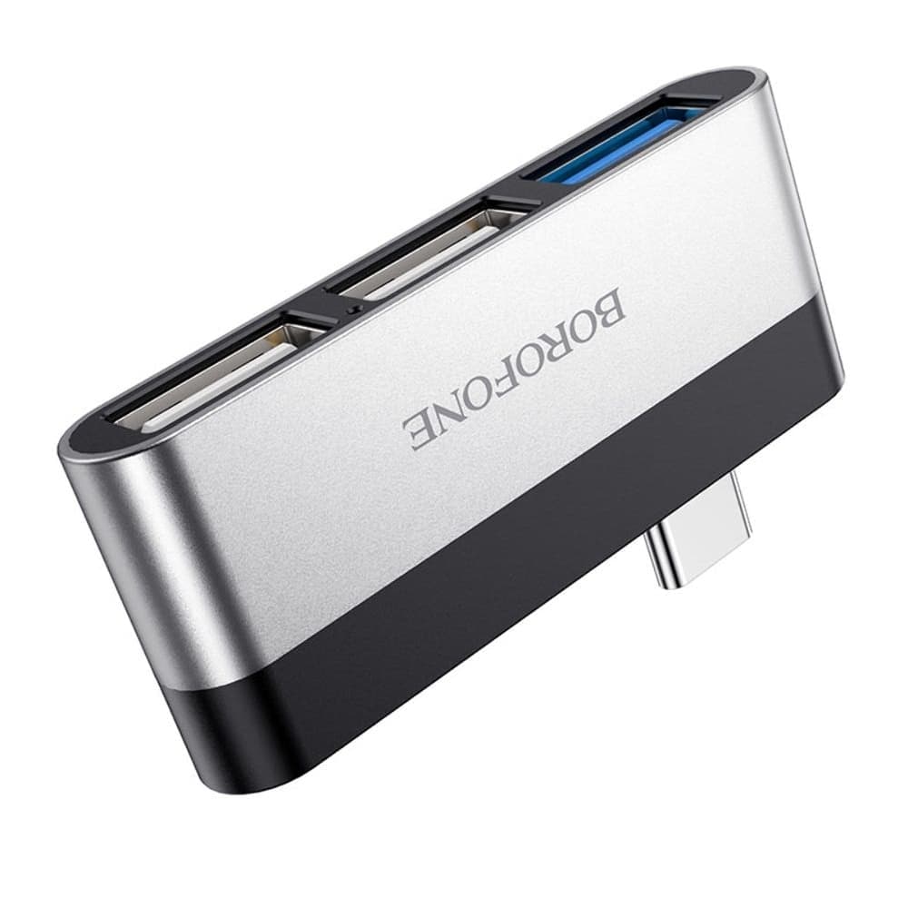  Borofone DH1, 3  1, Type-C  USB 3.0 (F), 2 USB 2.0 (F),  ,  | USB-