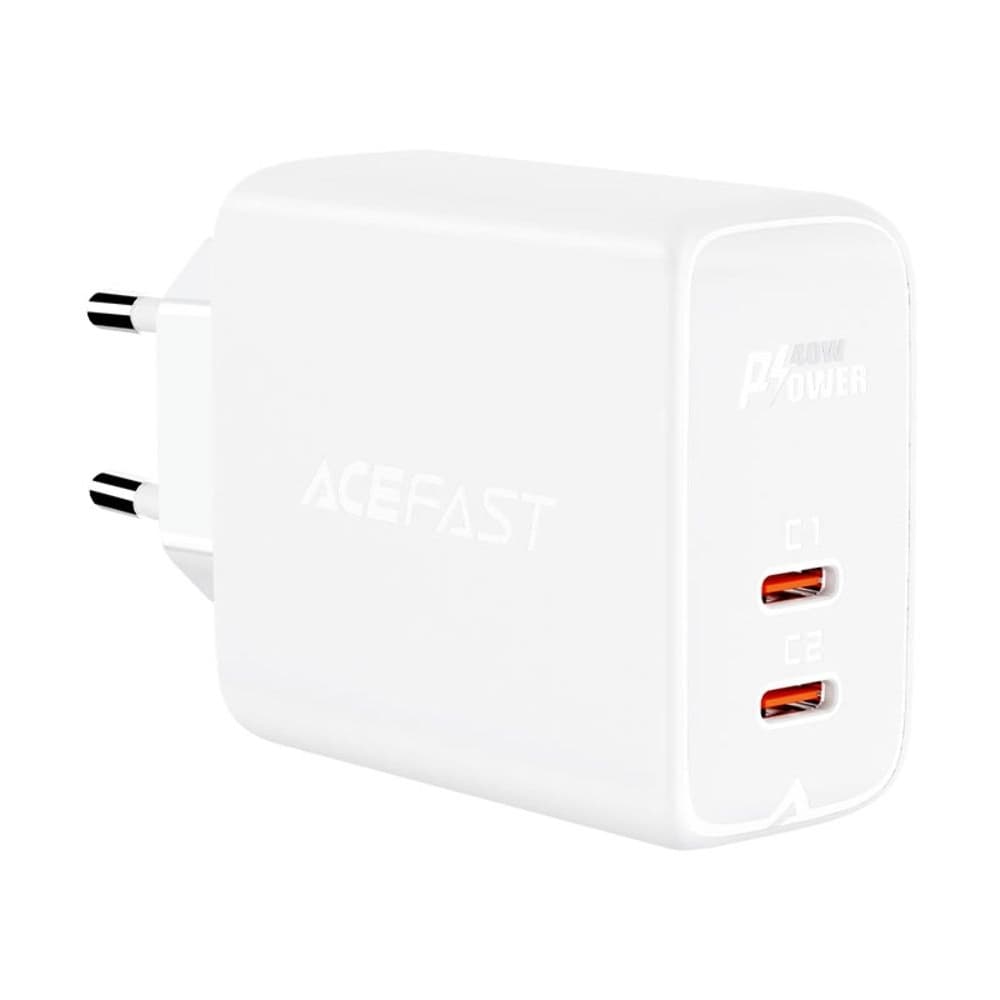    Acefast A9, 2 Type-C, 3.0 , Power Delivery (40 ), Quick Charge, 