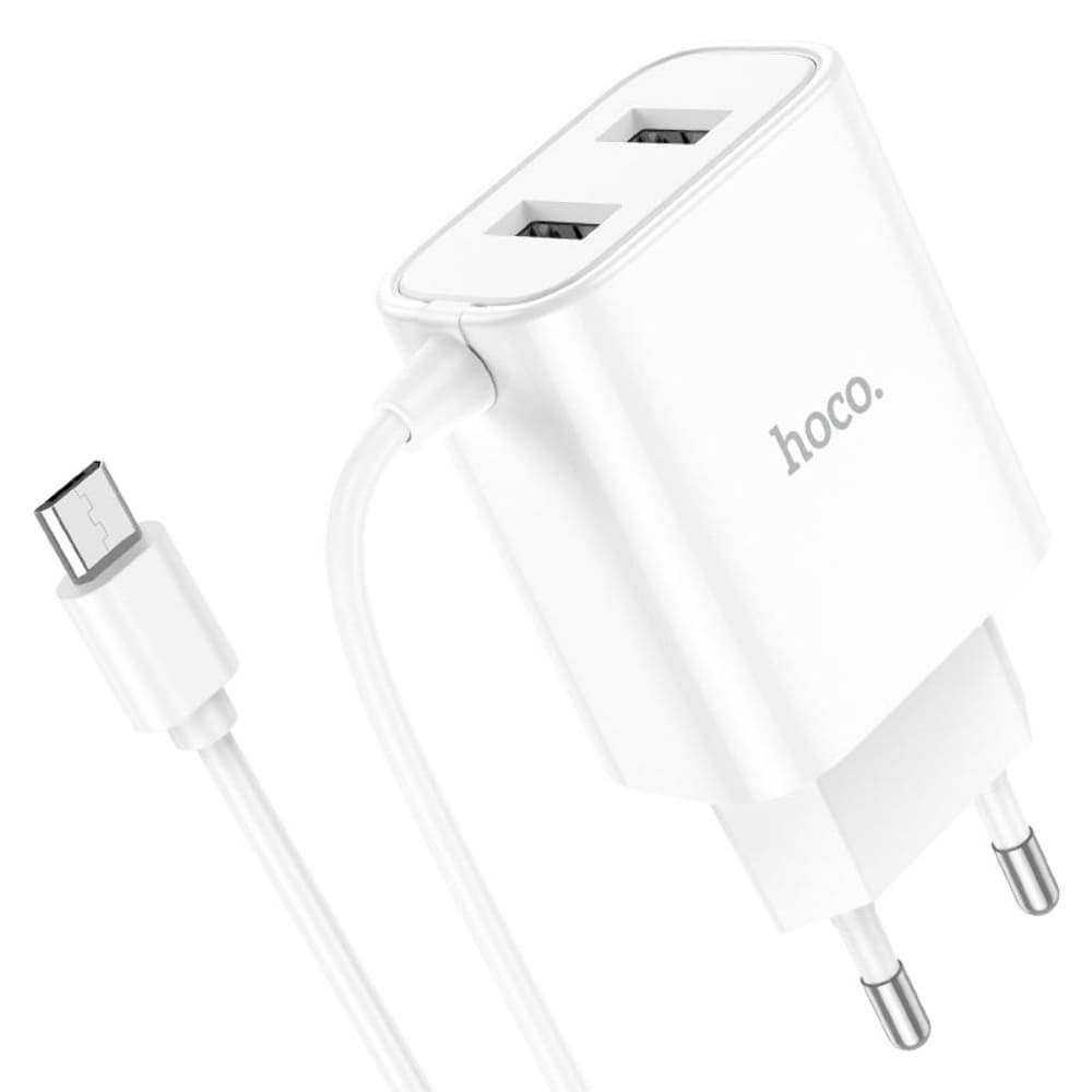    Hoco C103A, 2 USB, 2.1 ,   Micro-USB, 