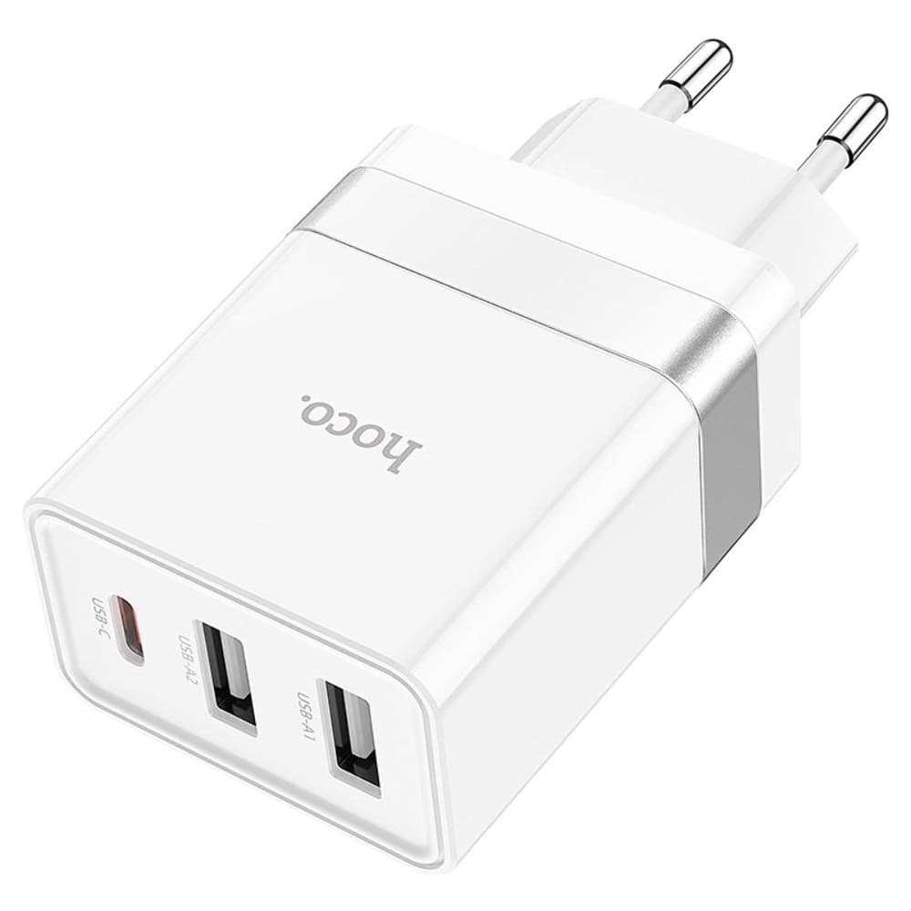    Hoco N21 Pro, 2 USB, 1 USB Type-C, Power Delivery (30 ), 