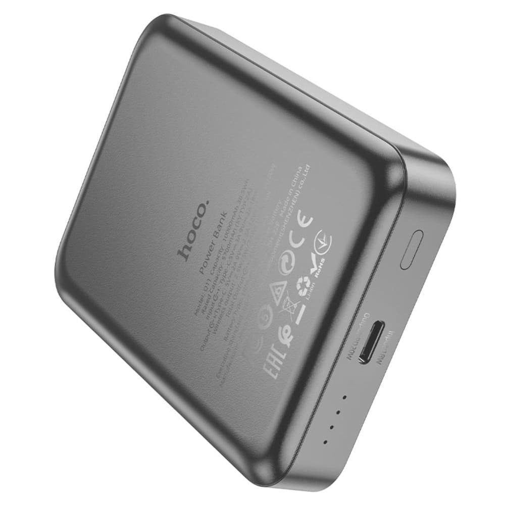 Power bank Hoco Q11, 10000 mAh, Power Delivery (20 ), Quick Charge 3.0,   , 