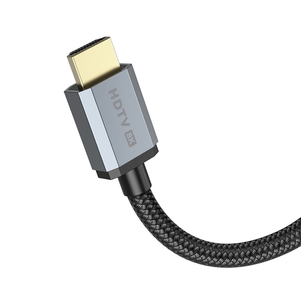 HDMI-USB- Hoco US03, 100 , 8K, HDMI 2.1, 