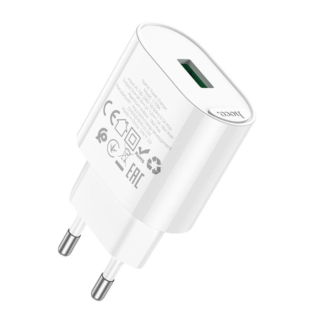    Hoco C109A, 1 USB, Quick Charge 3.0, 18 ,  , 