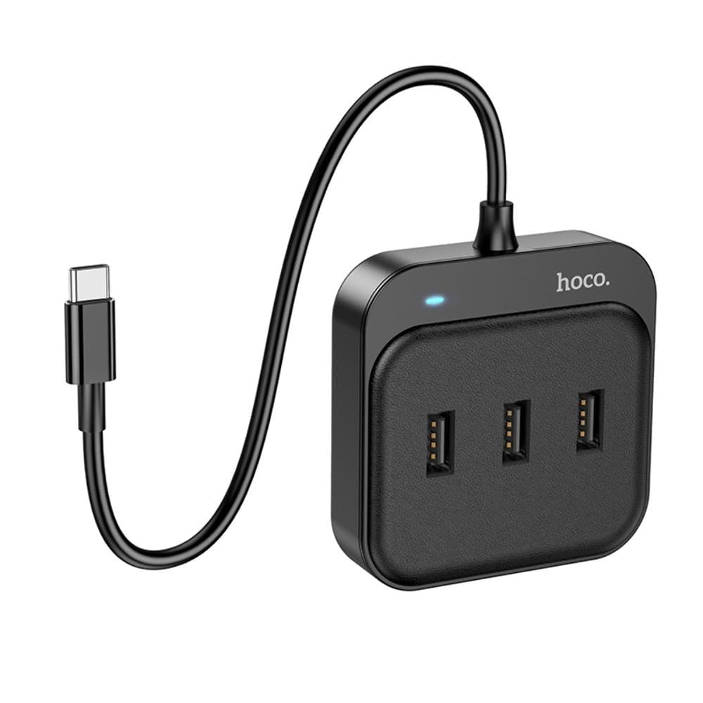   Hoco HB31, 4  1, Type-C  4 USB 2.0 (F), 20 , 