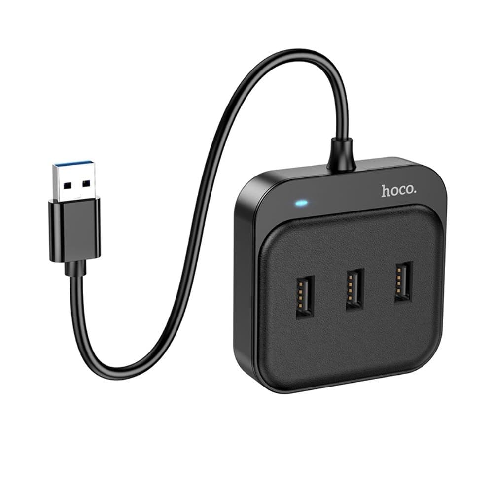   Hoco HB31, 4  1, USB  USB 3.0 (F)/ 3 USB 2.0 (F), 20 , 