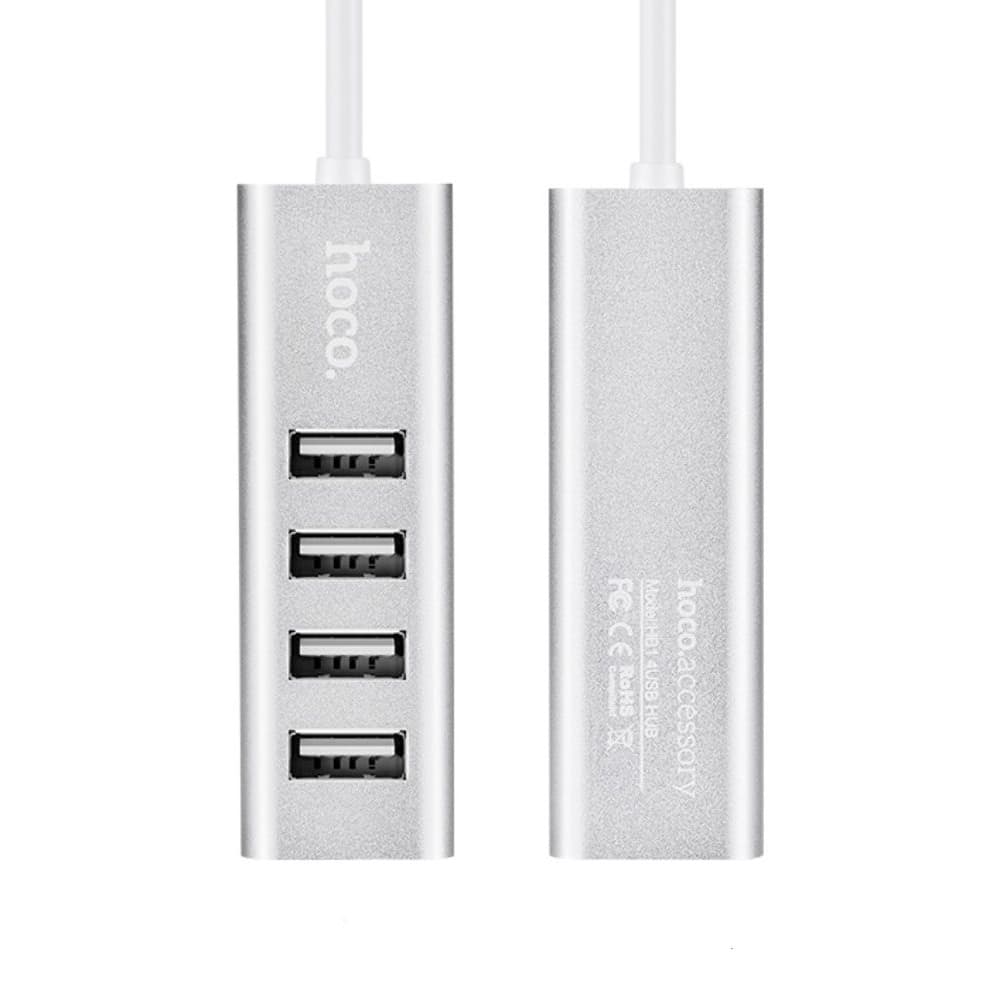  Hoco HB1, Type-C  4 USB 2.0 (F), 80 ,  | USB-