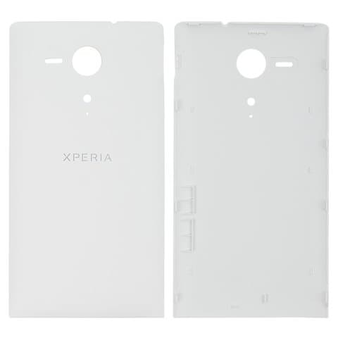 Задняя крышка Sony C5302 M35h Xperia SP, C5303 M35i Xperia SP, белая, Original (PRC) | корпус, панель аккумулятора, АКБ, батареи