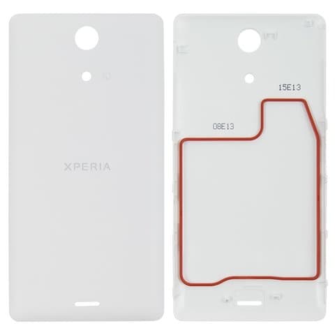 Задняя крышка Sony C5503 M36i Xperia ZR, белая, Original (PRC) | корпус, панель аккумулятора, АКБ, батареи