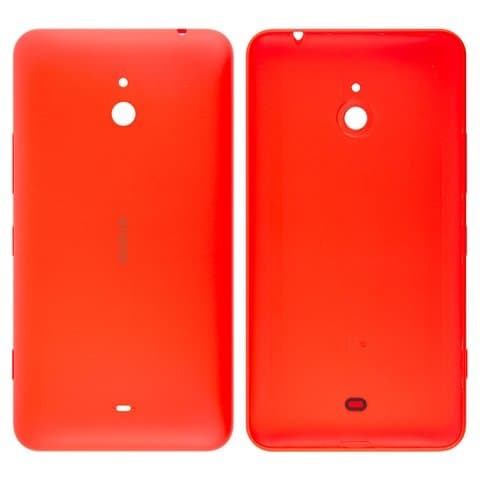 Задняя крышка Nokia Lumia 1320, оранжевая, с боковыми кнопками, Original (PRC) | корпус, панель аккумулятора, АКБ, батареи