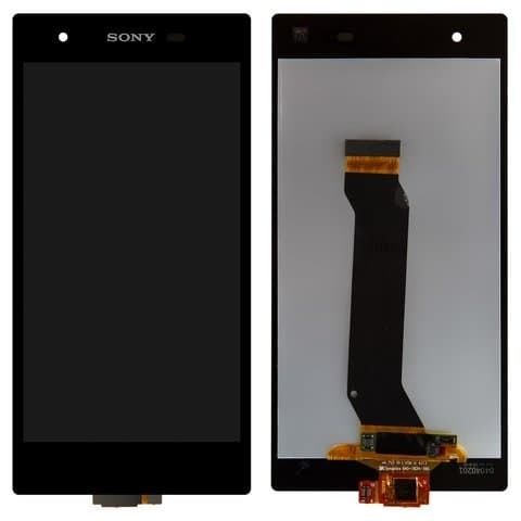 Дисплей Sony C6916 Xperia Z1s, черный | с тачскрином | Original (PRC) | дисплейный модуль, экран, монитор