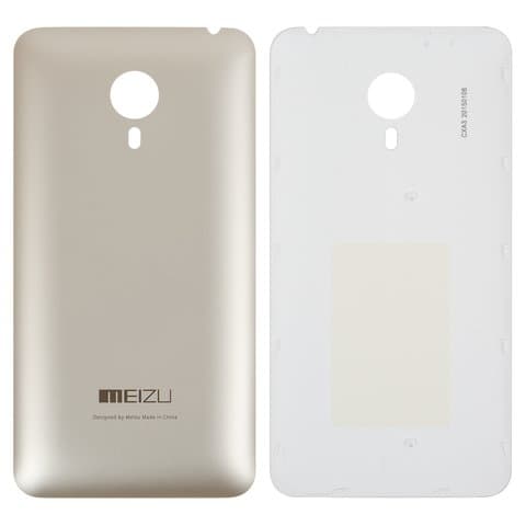 Задняя крышка Meizu MX4, золотистая, Original (PRC) | корпус, панель аккумулятора, АКБ, батареи
