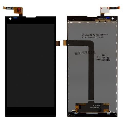 Дисплей Doogee DG550, черный | с тачскрином | Original (PRC) | дисплейный модуль, экран, монитор