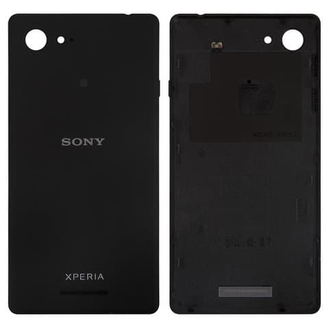Задняя крышка Sony D2202 Xperia E3, D2203 Xperia E3, D2206 Xperia E3, черная, Original (PRC) | корпус, панель аккумулятора, АКБ, батареи