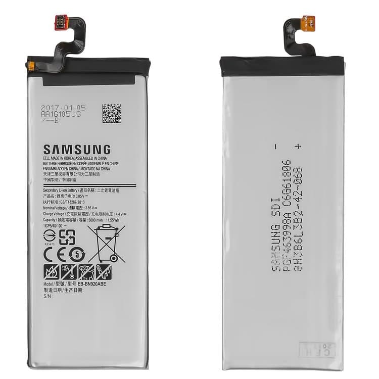  Samsung SM-N920 Galaxy Note 5, SM-N9200 Galaxy Note 5, EB-BN920ABE, Original (PRC) | 3-12 .  | , 