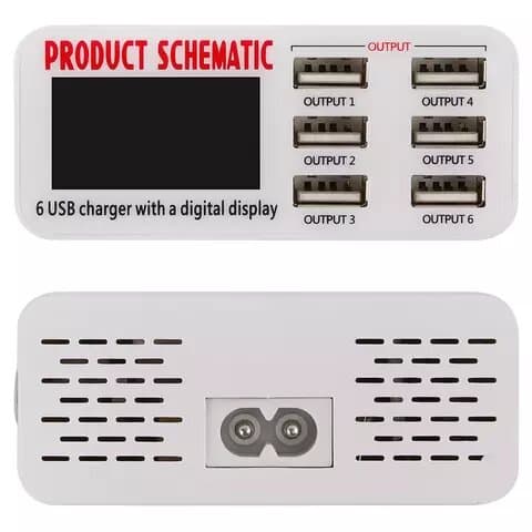    WLX-899, 6 USB- c  5  6 , 220 , , USB -A,  !