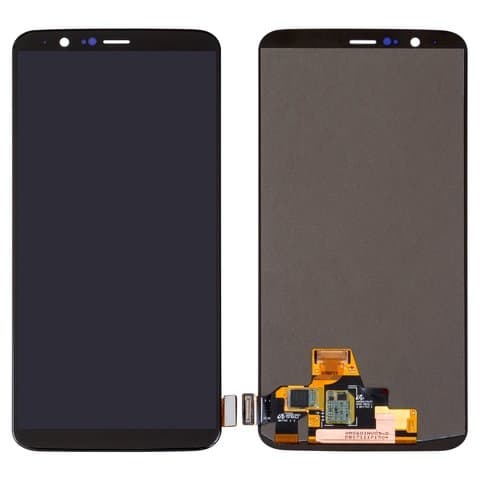 Дисплей OnePlus 5T, A5010, черный | с тачскрином | Original (PRC) | дисплейный модуль, экран, монитор