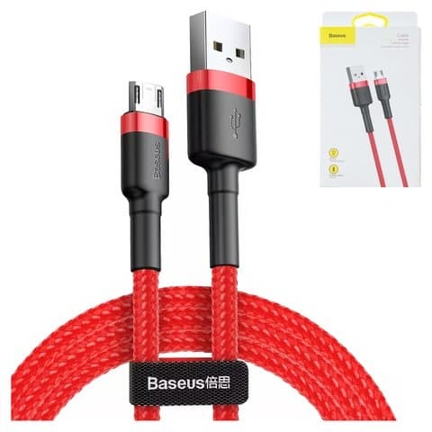 USB- Baseus, Micro-USB, 100 ,   , 2.4 , , CAMKLF-B09