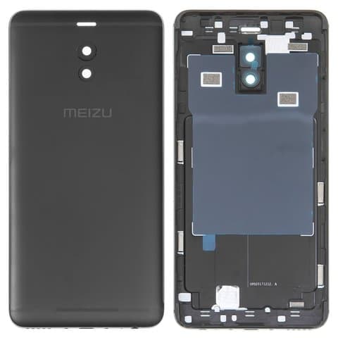Задняя крышка Meizu M6 Note, M721H, черная, Original (PRC) | корпус, панель аккумулятора, АКБ, батареи