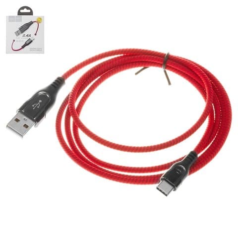 USB- Hoco U54, Type-C, 2.4 , 120 ,  ,   , 