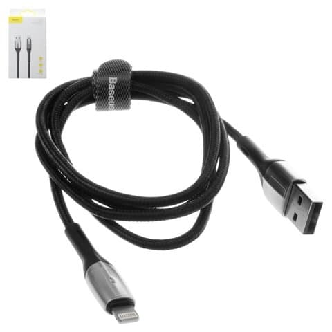 USB- Baseus Horizontal, Lightning, 100 , 2,4 , , #CALSP-B01