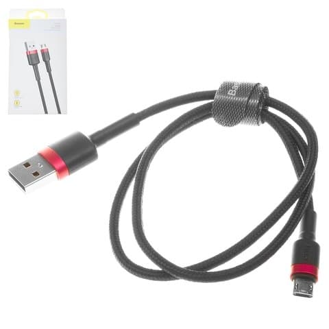 USB- Baseus Cafule, Micro-USB, 50 , 2.4 , , , #CAMKLF-A91
