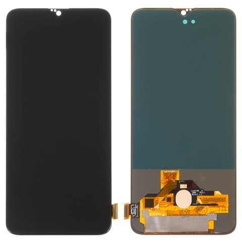Дисплей OnePlus 6T, A6010, A6013, черный | с тачскрином | High Copy, OLED | дисплейный модуль, экран, монитор