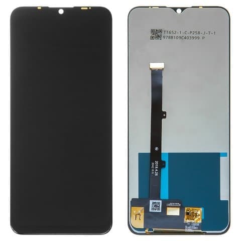 Дисплей Meizu M10, черный | с тачскрином | Original (PRC) | дисплейный модуль, экран, монитор