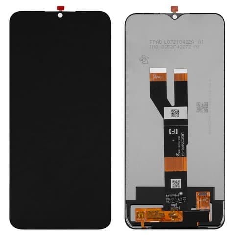 Дисплей Realme C20, C21, черный | с тачскрином | Original (PRC) | дисплейный модуль, экран, монитор