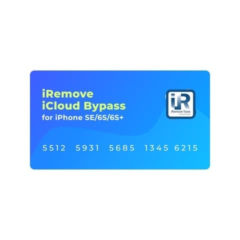 iRemove iCloud Bypass  iPhone SE/6S/6S+ [WITH SIGNAL]