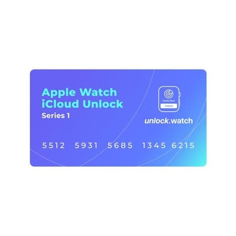Apple Watch iCloud Decode [Series 1]