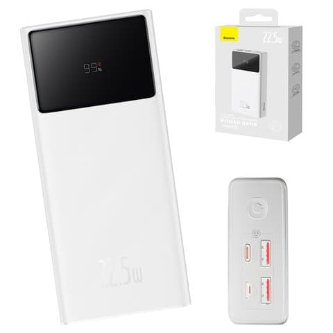 Power bank Baseus Star-Lord Digital, 30000 mAh,   USB Type-C, , Fast Charge, 22.5 , #PPXJ060102