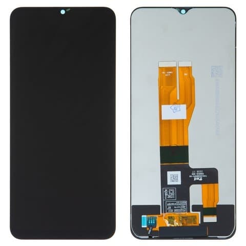 Дисплей Realme C30S, RMX3690, черный | с тачскрином | Original (PRC) | дисплейный модуль, экран, монитор