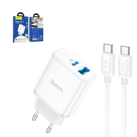    Hoco C105A, Power Delivery (20 ), , c  USB -C  USB -C, 2 , #6931474782922