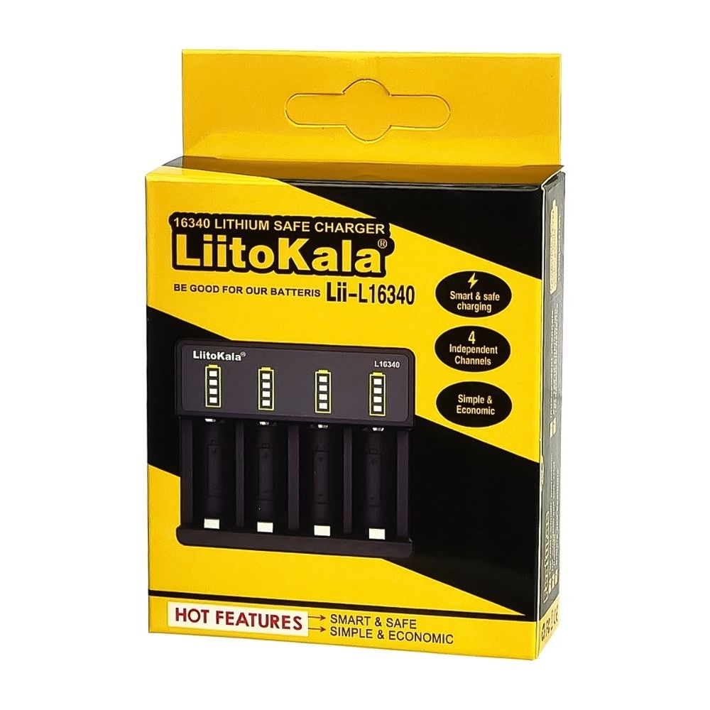      LiitoKala Lii-L16340,   16340 (CR123A), 4 