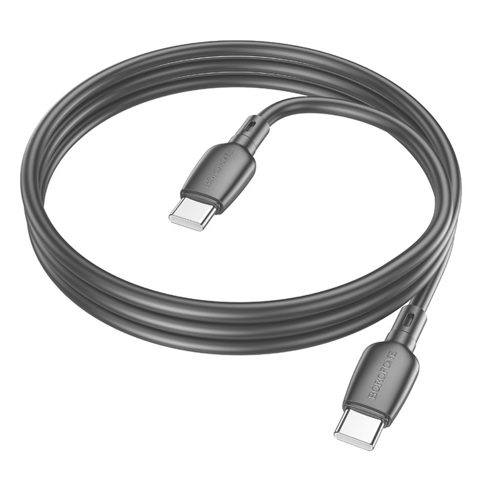 USB- Borofone BX93, Type-C  Type-C, Power Delivery (60 ), 100 , 