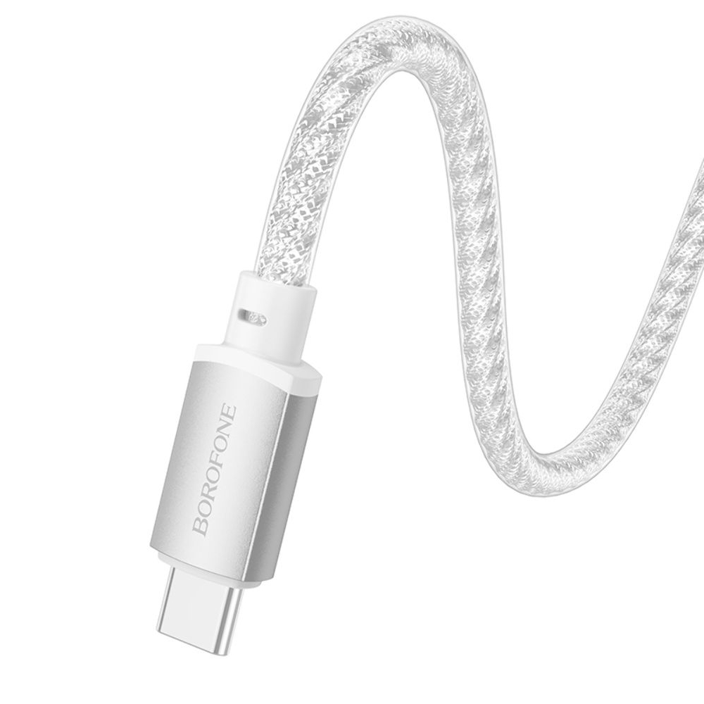 USB- Borofone BX95, Type-C  Type-C, Power Delivery (60 ), 100 , 