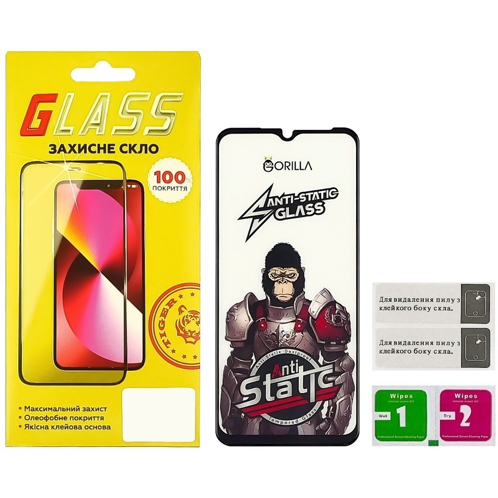    Samsung SM-A145 Galaxy A14, SM-A146 Galaxy A14 5G, , 0.3 , Gorilla, Anti-Static, Full Glue (    ),   